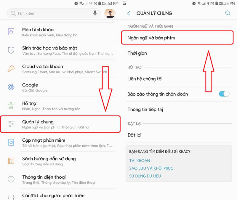 pinyin trên android