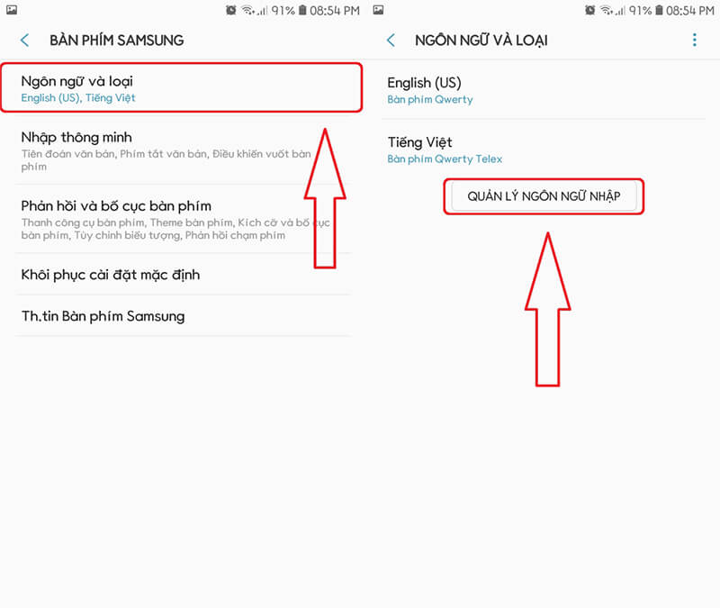pinyin trên android