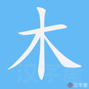 Cách viết bộ Mộc