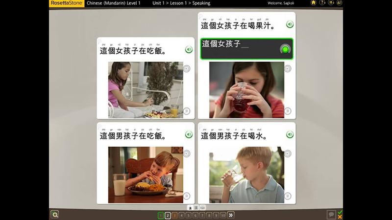 Phần mềm Rosetta Stone